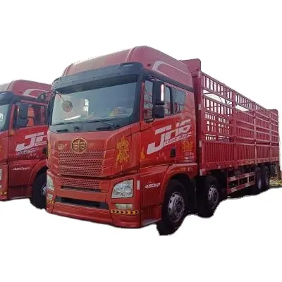 Faw sử dụng hộp xe tải chở hàng 8x4 sử dụng xe tải chở hàng 18 tấn sử dụng xe tải