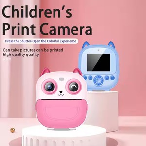 最新のQ5ミニカメラ子供用ハイインチインスタントプリンタカメラ充電器付き4K写真対応子供用おもちゃプリンター理想的な - Product Image 3