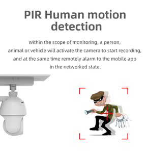 Yeni 4G ağ CCTV güvenlik kamera 2 + 2MP otomatik izleme çift Lens üç ekranlar kapalı/açık WiFi NVR SD kart 1-Year ev kullanımı - Product Image 4