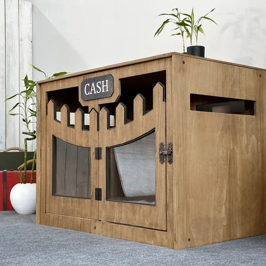 indoor dog house wooden dog kennel