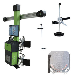 Xe cân bằng bánh xe và máy liên Kết Bánh Xe phần mềm Liên Kết Bánh Xe 3D với 2 máy ảnh với bảo hành 12 tháng - Product Image 1