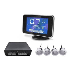 Car 4 radar <strong>Sensor</strong> OSD Display <strong>LCD</strong> Parking <strong>System</strong> for <strong>Reverse</strong> Backup Safe Parking Aid - Product Image 4