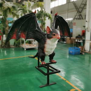 हॉट बिक्री जीवन के लिए एनिमेट्रोनिक बैट प्रतिमा सजावट सजावट के लिए सजावट पार्क और इनडोर थीम पार्क स्मूकी ज़ोन - Product Image 3