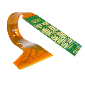 Daldırma altın elektronik bileşenler yüksek kalite devre ve PCBA ürün ile çift taraflı sert esnek PCB - Product Image 3