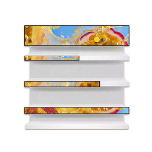 AirPort Subway 700nits Android WIFI 12.1 28.6 37.1 56.6 Inch <strong>LCD</strong> Bar Screen Advertising Screen <strong>LCD</strong> Stretch Bar <strong>Display</strong> - Product Image 1