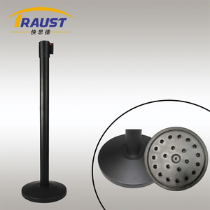 Traust Tùy Chỉnh Sân Bay An Ninh Ngân Hàng Thép Hàng Xếp Hàng Đứng Cực Bài Băng Dây Đeo Có Thể Thu Vào Vành Đai Hàng Rào - Product Image 4