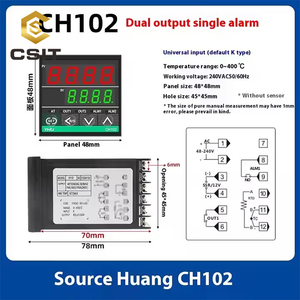 Dual Output PID <strong>Temperature</strong> <strong>Controller</strong> CHB402 CHB401 CHB702 CHB902 MV*AN Universal Thermostat <strong>Digital</strong> Regulator AC220V ABS OEM - Product Image 5