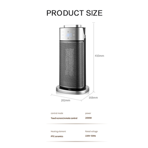 Telecomando grandangolare Smart riscaldatore aria con funzione di umidificazione timer riscaldatore aria - Product Image 6