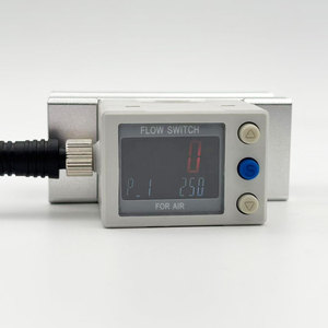 Aria secca, azoto (N2) interruttore di flusso di massa del Gas XGZF7000, NPN/PNP e segnale di uscita analogico per automazione industriale/controllo dei processi - Product Image 2