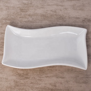 工厂价格耐用的三层蛋糕盘支架餐具陶瓷廉价散装餐盘带架 - Product Image 6