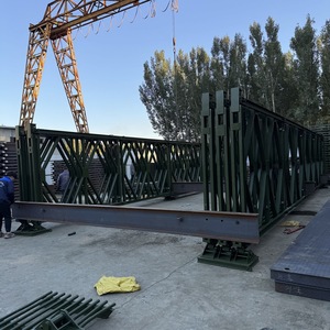 Diseño profesional más vendido Construcción rápida Truss Bailey Bridge Estructura de acero Truss Bailey Bridge - Product Image 4
