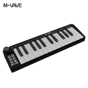 Контроллер клавиатуры MIDI, простой процесс настройки, 25 клавиш mini MIDI, чувствительные к скорости