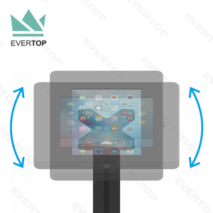 LSF05 Floor VESA Mount ที่ยึดแท็บเล็ตพีซี,แบบนิรภัยกันขโมยพร้อมตัวล็อคสำหรับ iPad Kiosk Monitor ที่ใส่แท็บเล็ตแบบล็อคได้ - Product Image 4