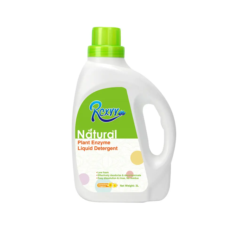 Detergente para limpeza profunda, 3l de alta qualidade, fragrância duradoura, poluição ambiental, sem bactericida, desodorante