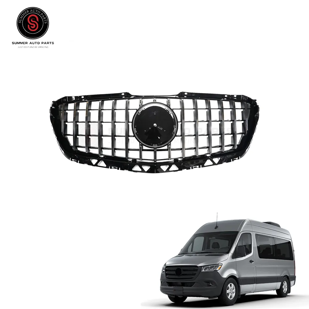 High quality Car exterior accessories Sprinter GT design Front Bumper Grille cover for Sprinter 2014-2017