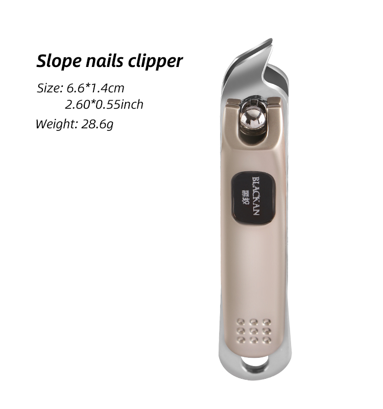 Pearl-colored, angled mouthpiece