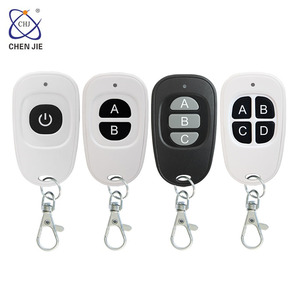 Fabrika fiyat 433.92Mhz A/B/C/D Learning öğrenme kodu bariyer/salıncak kapı uzaktan kumandası ODM/OEM - Product Image 2