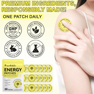 Acentiallabs enerji Transdermal Wellness yamalar enerji odağı desteği erkekler ve kadınlar için sağlık takviyesi enerji yamaları - Product Image 6