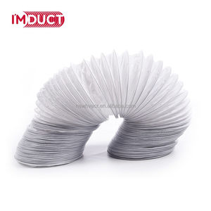 Yeni HVACR <span class=keywords><strong>PVC</strong></span> aşınmaya dayanıklı hava geçirmez sabit bantlar kullanarak kelepçeleri havalandırma borusu <span class=keywords><strong>PVC</strong></span> esnek kanal HVAC için esnek kanal - Product Image 3