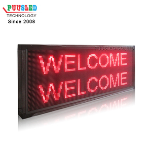 Display a LED P10 per esterno di alta qualità per messaggio pubblicitario in esecuzione segno - Product Image 5