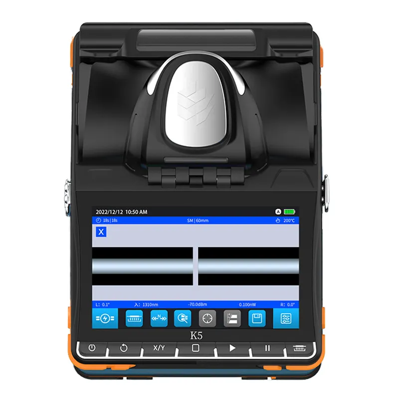 Oem Ondersteunde Fttx Glasvezel Apparatuur 5.5 ''Touchscreen Bediening Opm Vfl Glasvezel Fusie Lasmachine