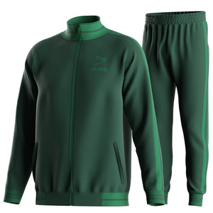 Ensemble survêtement fitness personnalisé équipe de football gym en plein air survêtement personnalisé pour hommes vêtements d'entraînement gym 2PCS - Product Image 1