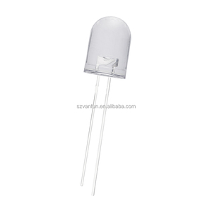 Vanfun 5mmx 3mm LEDディップダイオードホワイトライト懐中電灯用Max Reverse 5V製品タイプスルーホールケース - Product Image 1