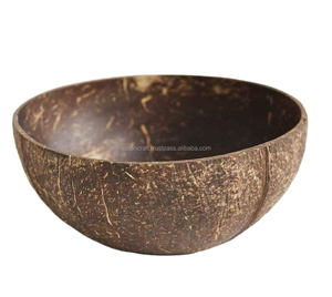 Bio Vegan Coconut Bowls Holz löffel Set Einweg küche Esszimmer Dekorative Servier schale für Hotel & Restaurant Salats ch üssel
