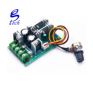 Regolatore di velocità del motore cc nuovo e originale DC 10-60V 20A regolatore di velocità del motore regolatore di controllo regolatore di potenza PWM - Product Image 6