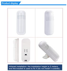 Rilevatore sensore di movimento PIR 433MHz eV1527 per sistema di allarme domestico rilevatore di movimento a infrarossi Wireless - Product Image 6