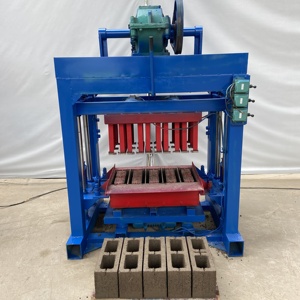 手動操作レンガブロック製造機4-40a人気デザイン中空舗装レンガメーカー - Product Image 4