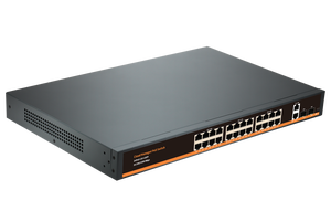 สวิตช์ PoE ล่าสุด24 + <span class=keywords><strong>2</strong></span> + <span class=keywords><strong>2</strong></span>เต็มกิกะบิตไลท์ที่มีการจัดการเว็บ/แอปพาวเวอร์ภายในด้วยพอร์ต SFP - Product Image 5