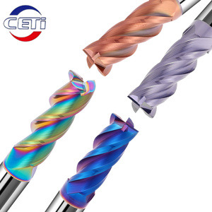 Fabrika toptan kare uçlu freze kesici için alüminyum freze kesicisi CNC katı karbür End Mill 16mm - Product Image 2
