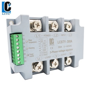 Ba pha 350A SCR điện điều chỉnh điện áp 4-20mA 2-10V 1-5V điều khiển 380V ổn định - Product Image 6