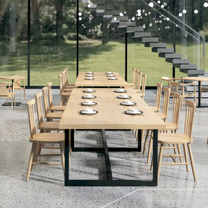 现代设计餐桌套装，适用于8张矩形餐桌 - Product Image 1