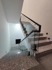 Glass Balustrade Black Extremely Narrow Edge Stair Railings Swimming <strong>Pool</strong> Waterproof <strong>Fence</strong> Guardrail - Product Image 6