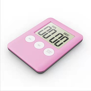 Timer da cucina digitale magnetico Mini conto alla rovescia elettronico portatile in plastica ABS per alimenti
