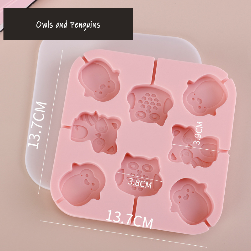 Owls and Penguins pink