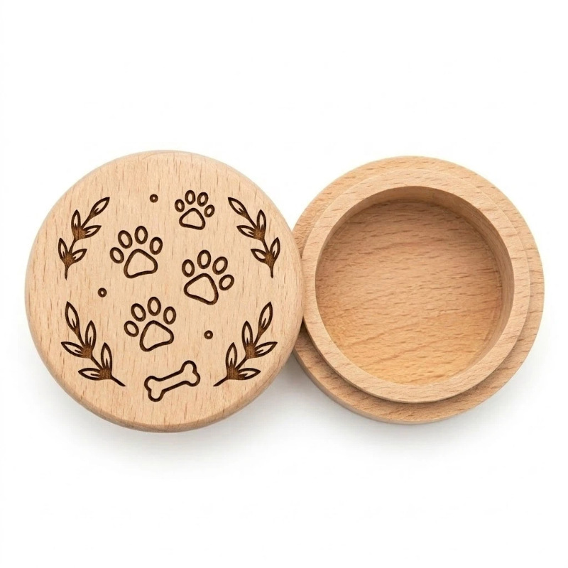 Boîte pour animaux de compagnie en érable 0025kg