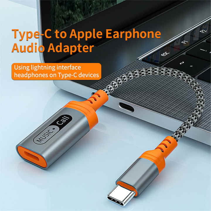 USB-C Hub Headphone Jack Adapter Audio Cable for IPhone15/15pro/ipad Pro/macbook