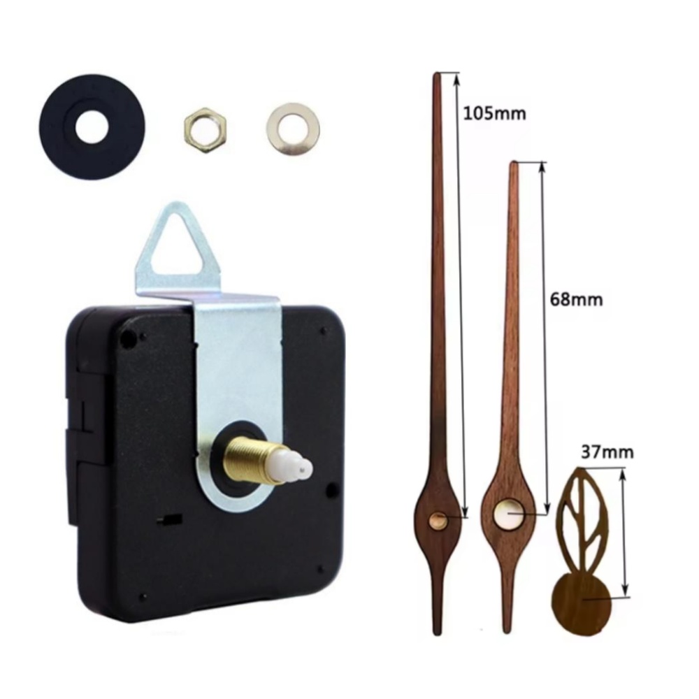 Mouvement silencieux avec aiguilles en bois HRJS03+A109