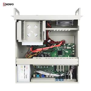 Precio de fábrica Computadora industrial 4U chasis de instalación en rack Computadora industrial con ventilador Computadora de control industrial