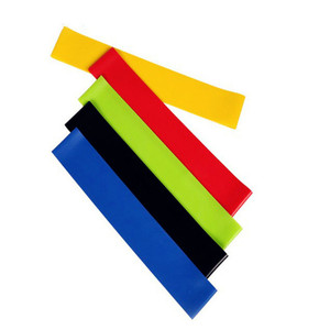 Juego de bandas de resistencia de látex elástico antideslizante de alta resistencia banda de bucle de ejercicio - Product Image 3