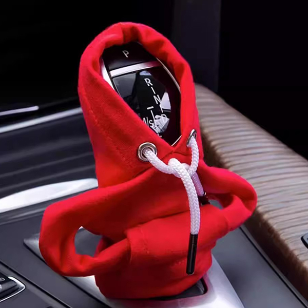 Sweat à capuche rouge
