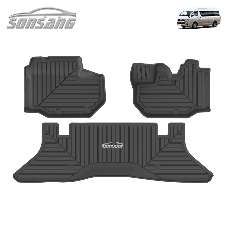 2 Alfombrillas RHD para Toyota Hiace TPE