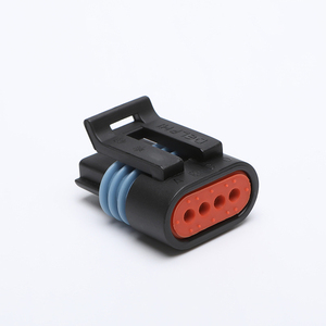 Conector de módulo de distribuidor hembra sellado de 4 vías 4 pines 12162190 conectores automotrices reemplazables para Aptiv Delphi - Product Image 3