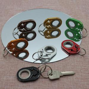 Yaratıcı Fidget pürüzsüz anahtarlık serbest tasarım ile sıkıntı Spinner <span class=keywords><strong>Karambit</strong></span> anahtarlık kazımayı giderici - Product Image 6