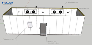 Toptan fabrika satış yüksek performans düşük gürültü evaporatör soğuk oda için otomatik özelliği ile HAVA SOĞUTUCU birim yeni durum - Product Image 3