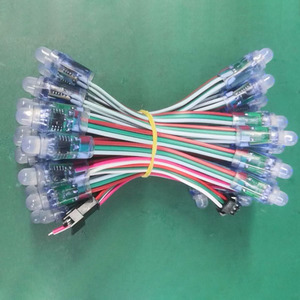Programmier bare Ip67 Wasserdichte 50-teilige Gleichstrom 5V 12mm Vollfarb verbindung 12V Smart RGB Adressierbare Knoten Pixel-LED-Streifen-Lichterketten - Product Image 6