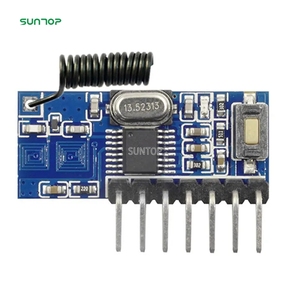 4-CH-Ausgang für Fernbedienungen 1527 2262 HF-Empfängercode-Decoder modul 433MHz RX480E-Funkempfängermodul - Product Image 1